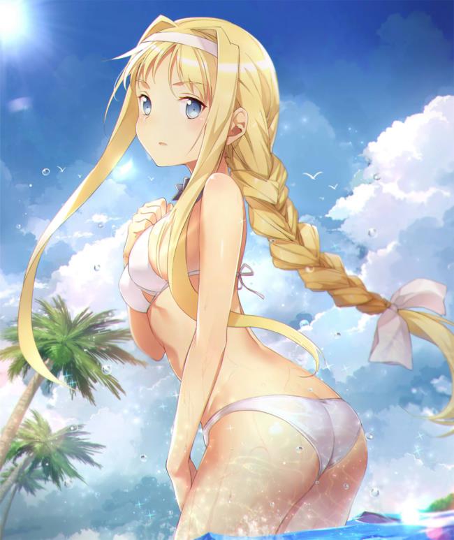 SAO アリシゼーション、アリスちゃんのエロ画像まとめ。-1 SAO, Sword Art Online, アニメ, ソードアートオンライン, アリス, 金髪の画像-1